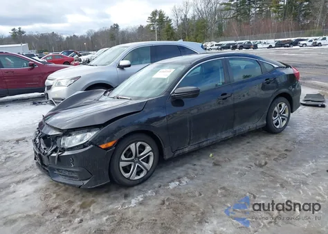 2018 Honda Civic Lx из США, поврежденный, VIN 19XFC2F55JE203538